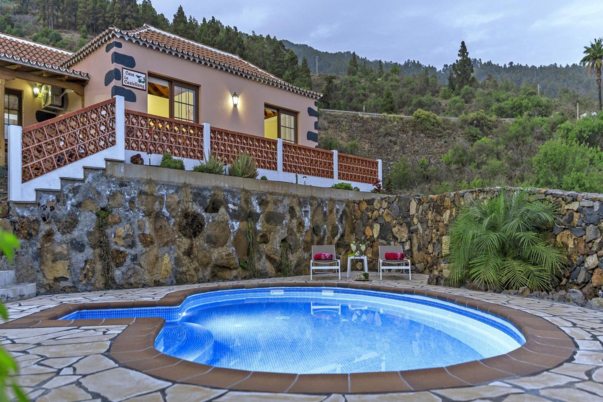 Casa La Castellana Villa Tijarafe Exterior photo